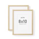 Picture Frame TONES FRAME DESIGN 8x10 Conjunto de folheados de madeira natural 2