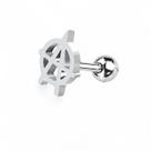 Piercing Aço Cirúrgico 316 Labret Tragus Hélix Flat 1mm Unissex