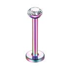 Piercing Aço Cirúrgico 316l Pedra Zircônia Orelha, Tragus Piercing Aço Cirúrgico 316l Pedra Zircônia Orelha, Tragus