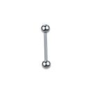 Piercing Aço Cirúrgico 316L Rosca Externa 1,2mm Cor:DouradoTamanho:10mm (G)