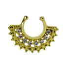 Piercing Aço Cirurgico Feminino Septo Banhado A Ouro 18k