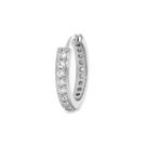 Piercing Argola Articulada com Zircônias Cravejadas Prata