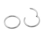 Piercing Argola Articulada em Titânio Natural para Conch