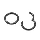 Piercing Argola Articulada em Titânio Preto PVD
