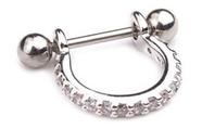 Piercing Argola Helix Dourado Ou Prata Pedra Zirconia 8 Mm Piercing Argola Helix Dourado Ou Prata Pedra Zirconia 8 Mm