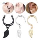 Piercing Argola Orelha Falso Fake Dourado Prata Preto Piercing Argola Orelha Falso Fake Dourado Prata Preto