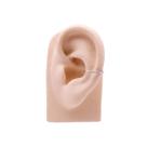Piercing argola segmentada clicker lisa cartilagem orelha conch
