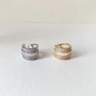 Piercing baguete / zircônia