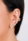 Piercing Berloques Gotinhas de Prata ao Banho Ouro