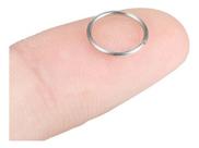 Piercing Cartilagem Nariz Argola Prata Aço Cirúrgico 316l Piercing Cartilagem Nariz Argola Prata Aço Cirúrgico 316l