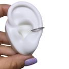 Piercing Conch Cartilagem Fino Haste 1mm Diâmetro 11mm