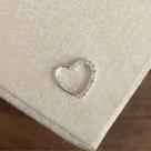 Piercing Coração Zircônias Prata 925