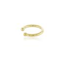 Piercing de Encaixe Liso - Banho Ouro 18K