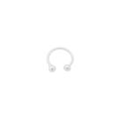 Piercing de furo simples - Banhado em prata 925 Piercing de furo simples - Banhado em prata 925