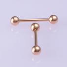 Piercing De Língua Barbell Aço Cirúrgico 316l - 1 Pç