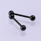 Piercing De Língua Barbell Aço Cirúrgico 316l - 1 Pç