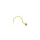 Piercing de Nariz com Zircônia em Ouro 18K