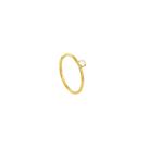 Piercing de Nariz em Ouro 18K Argola Ponto de Luz - AU5343