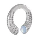 Piercing De Orelha Em Aço Inoxidável De Alta Resistência Com Dobradiça Magnética Circular, Expansor Piercing De Orelha Em Aço Inoxidável De Alta Resistência Com Dobradiça Magnética Circular, Expansor