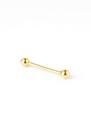 Piercing de Orelha Reto Bolinha Ouro 18k - 0.28