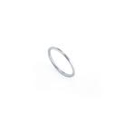 Piercing de ouro Branco 18k argola de nariz