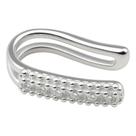 Piercing De Prata 925 Fake Em U Cravejada Piercing De Prata 925 Fake Em U Cravejada
