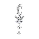 Piercing De Umbigo Feminino Com Pingente De Borboleta E Zircônia, Joia Corporal Para Festa 2025