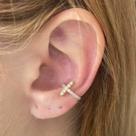 Piercing Dourado Fake Zirconia Folheado A Ouro Piercing Dourado Fake Zirconia Folheado A Ouro