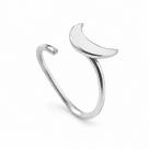 Piercing em Prata 925 Argola Meia Lua - Acessório Elegante e Sofisticado Piercing em Prata 925 Argola Meia Lua - Acessório Elegante e Sofisticado