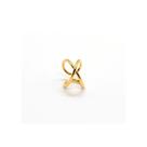 Piercing Fake Em X - Banhado em ouro 18k