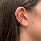 Piercing Fake Juliette Banhado Ródio e Ouro 18K Piercing Fake Juliette Banhado Ródio e Ouro 18K