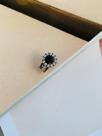 Piercing fake pirecing de pressão cravejado strass folheado