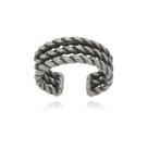 Piercing Fake Torcido Triplo de Prata 925 Piercing Fake Torcido Triplo de Prata 925