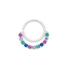 Piercing feminino prata 925 DAITH-HELIX-TRAGUS-ANTI-HELIX