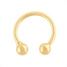Piercing Ferradura Hélix Cartilagem De Ouro 18k Piercing Ferradura Hélix Cartilagem De Ouro 18k