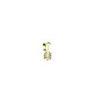 Piercing flechinha Ouro 18K Cartilagem Trágus Orelha 25779 K030