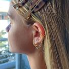 Piercing Folheado A Ouro Cores