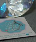 Piercing helix com correntinha