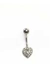 Piercing Íntimo Feminino Aço Cirúrgico Coração Piercing Íntimo Feminino Aço Cirúrgico Coração