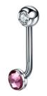Piercing Íntimo Genital Christina Pedra Cristal 100% Titânio Piercing Íntimo Genital Christina Pedra Cristal 100% Titânio