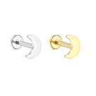 Piercing Labret Lua Rosca Interna Aço Cirúrgico Ouro PVD Cor:DouradoTamanho:6mm (P) Piercing Labret Lua Rosca Interna Aço Cirúrgico Ouro PVD Cor:DouradoTamanho:6mm (P)