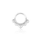 Piercing Mandala 7mm em Prata925 Helix, Septo e Daith Piercing Mandala 7mm em Prata925 Helix, Septo e Daith