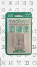 Piercing medisept labret cristal 3mm 1.2x8mm - ms32 prateado