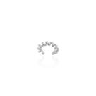 Piercing Molinha Banho Ródio Branco