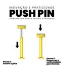 Piercing Nano Ponto de Luz Sem Rosca Titânio G23 Ouro PVD CorDouradoTamanho6mm P Piercing Nano Ponto de Luz Sem Rosca Titânio G23 Ouro PVD CorDouradoTamanho6mm P