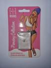 Piercing Nariz Aço Cirurgico Reto Cristal 1mm Prateado