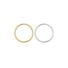 Piercing Nariz Argola Clicker Aço 316l Pvd Ouro 0.8mm