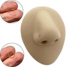 Piercing Nariz Argola Trançada Folheada a Ouro 18k
