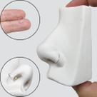 Piercing Nariz Nostril Dring Prata 925 8mm De Diâmetro
