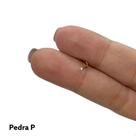 Piercing Nariz Ouro 18k Ponto De Luz Mini Ponto